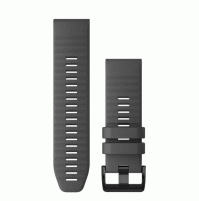 QuickFit® 26 Watch Bands- Slate Gray Silicone - 010-12864-20 - Garmin